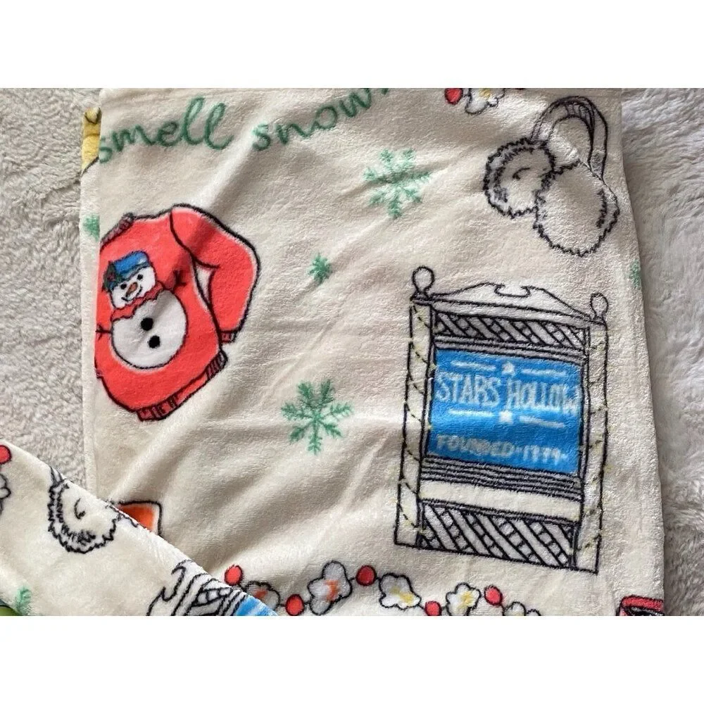 Gilmore‎ Girls I Smell Snow TWIN Size SOFT Blanket 60” X 90” Luke’s Gazebo NEW